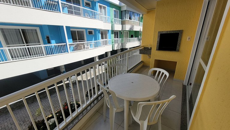 B103 - Apto para 05 pessoas em Bombinhas + piscina