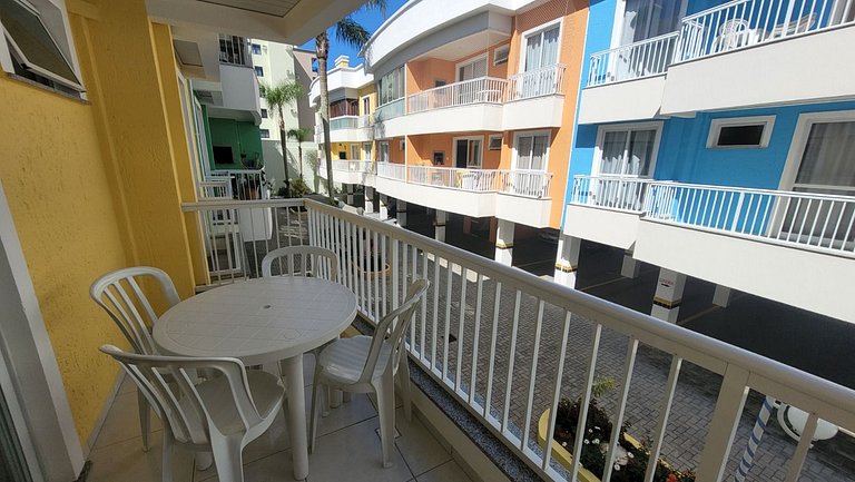 B103 - Apto para 05 pessoas em Bombinhas + piscina