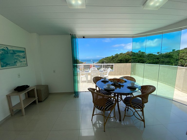 B039 - Cobertura duplex com vista e perto do mar