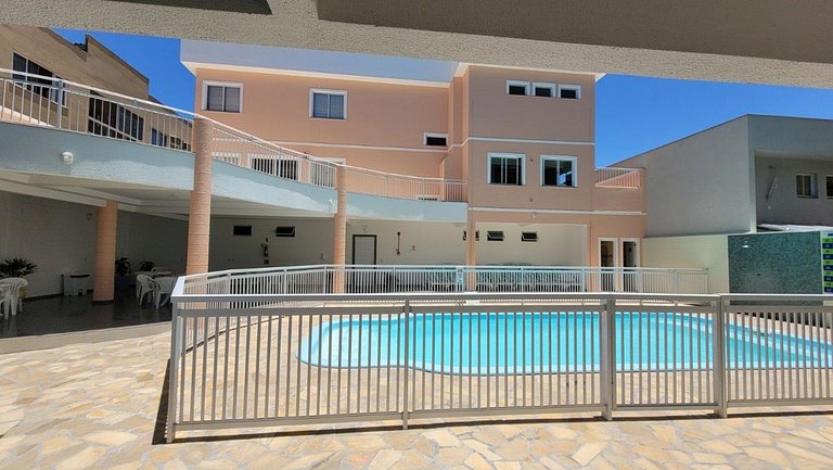 B720 - Apartamento 2 quartos em cond. com piscina