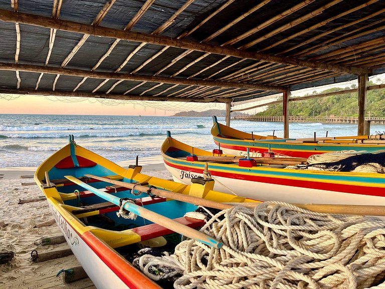 Cobertura 3 quartos para 8 pessoas, pertinho da praia !